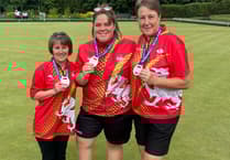 Lampeter trio win silver at British Bowls Championships