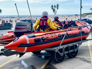 Barmouth RNLI called to rescue children in difficulty in the sea