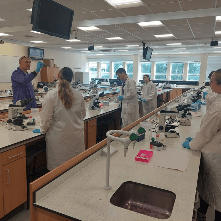 Some of the young people who attended our summer residential programme