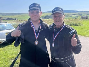 Double podium for Henri