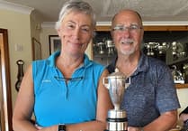 Borth & Ynyslas Mixed Foursomes: Jackie and Roy triumph