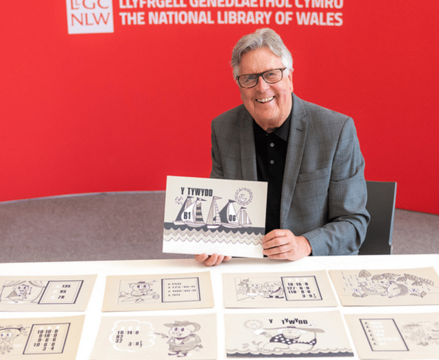 Artist donates rare 1960s cartoons to National Library of Wales