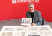 Artist donates rare 1960s cartoons to National Library of Wales