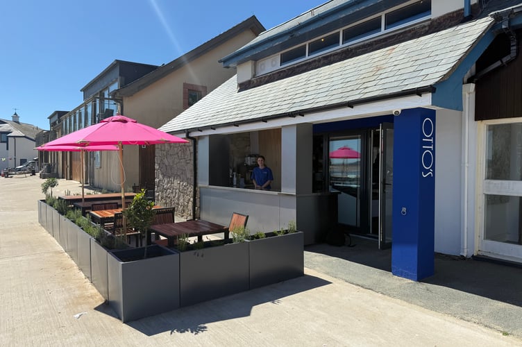 Otto's image of their site in Aberdyfi