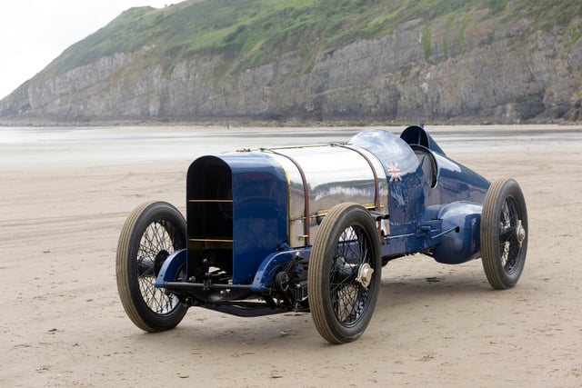 Blue Bird returns to west Wales 100 years after setting world record