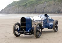 Blue Bird returns to west Wales 100 years after setting world record