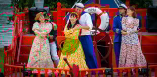 Cardigan Castle hosts HMS Pinafore by Illyria
