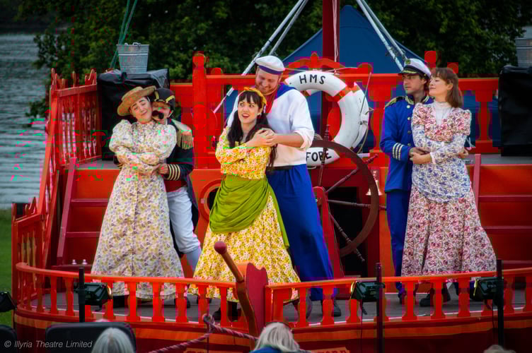 Illyria present HMS Pinafore
