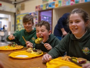  Milestone of 50m free meals for Welsh primary pupils