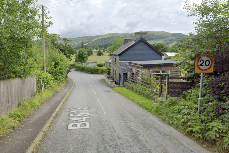 A request to extend the 20mph boundary near a primary school in Llanbrynmair has been rejected