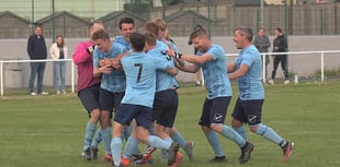 Borth United wins Len and Julia Newman Trophy