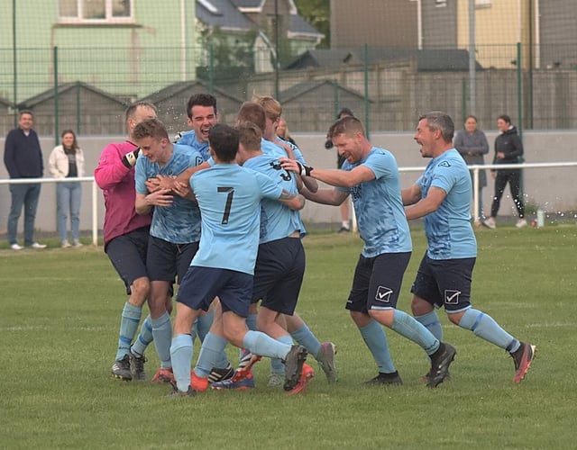 Borth United wins Len and Julia Newman Trophy