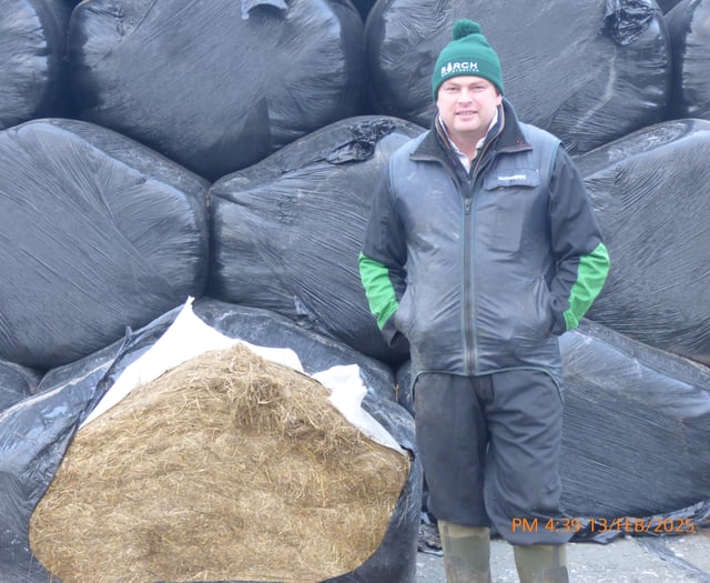 Talsarn farmer wins big bale competition