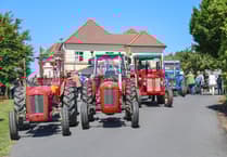 Tractor run raises money for two care homes