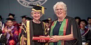 Honorary Fellows and Doctorates celebrated at Aber Uni
