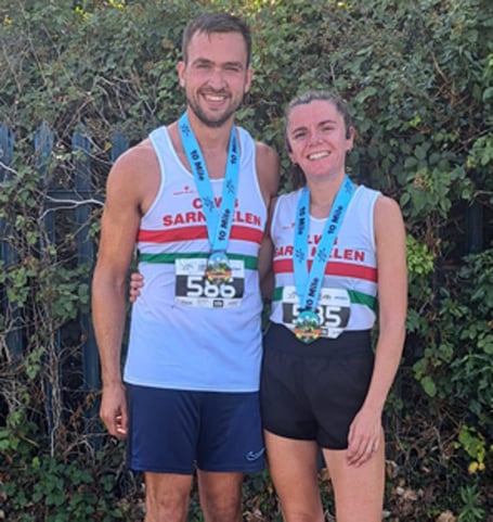 Rhodri and Nicola Williams