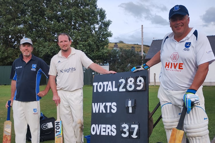 Alex Pitchford, Ollie Evans and Dave Floyd