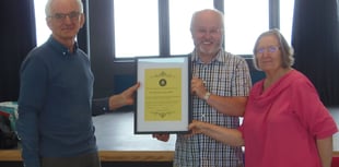 Ceredigion Museum honours Michael Freeman MBE