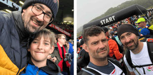 Ceredigion dads run 100-mile marathon