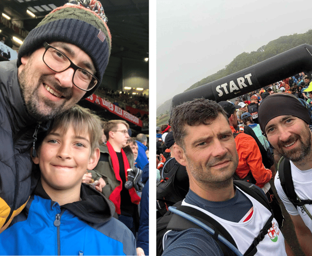 Ceredigion dads run 100-mile marathon