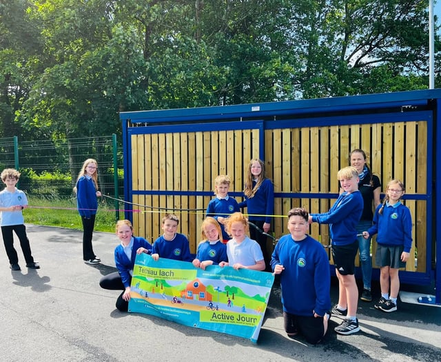 Criccieth kids benefit from new active travel routes