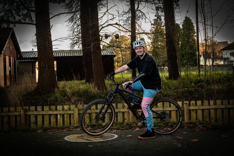 Morgan Jones, Newbridge on Wye, Mountain Biking