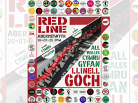 Red Line Protest for Palestine reaches Aberystwyth this Saturday
