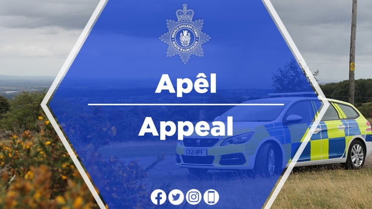 NWP Gwynedd South Police appeal picture