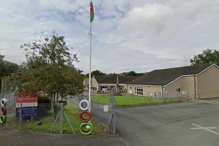 Ysgol Llanbrynmair School also won the gold Welsh Language Charter award