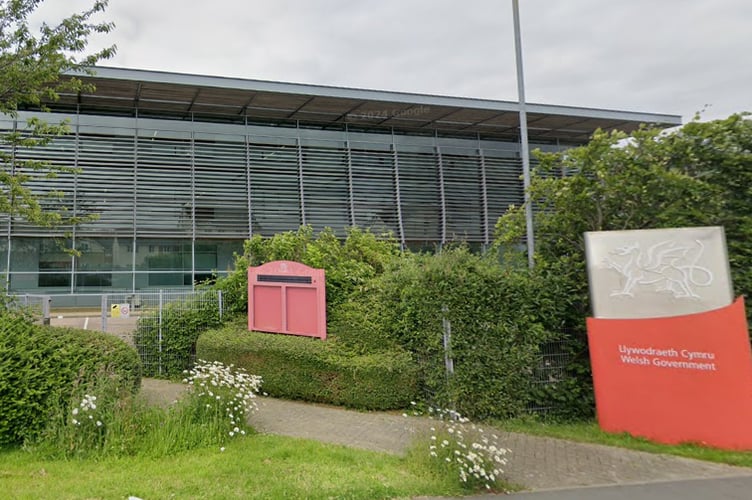 Welsh Government offices at Rhodfa Padarn