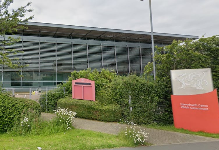Welsh Government offices at Rhodfa Padarn