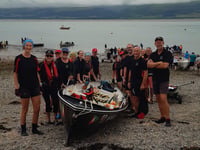 Porthmadog rowers take on Puffin Island Challenge Race