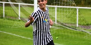 Hughes' hat-trick propels Bow Street in Welsh Cup