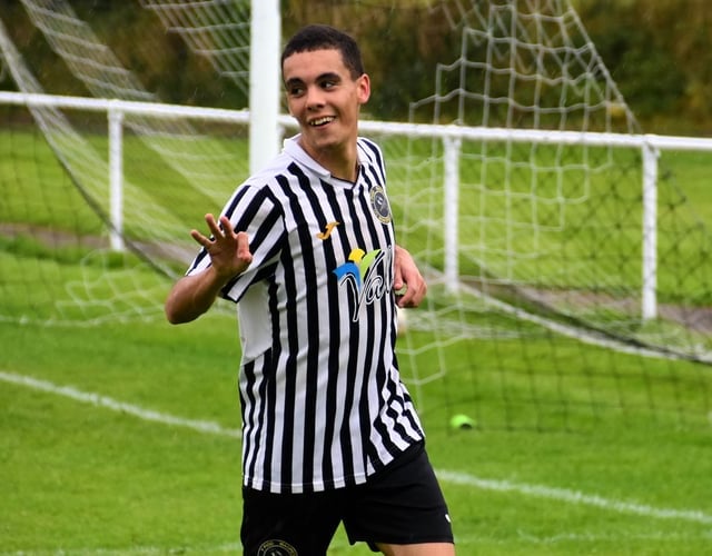 Hughes' hat-trick propels Bow Street in Welsh Cup