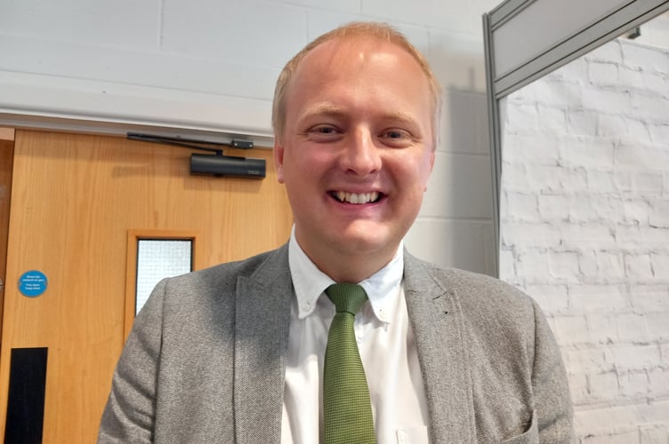 Ceredigion MP Ben Lake attended the opening day. Photo: Julie McNicholls Vale