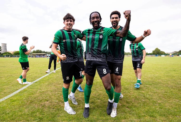 Elation after Aber v Llantwit Major away win