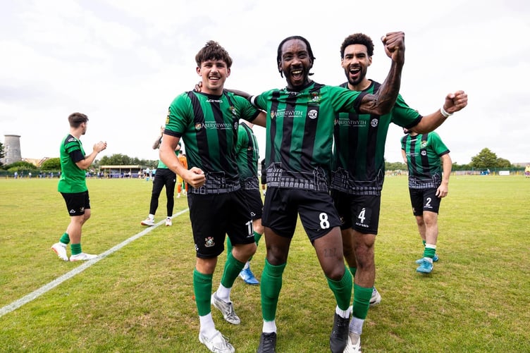 Elation after Aber v Llantwit Major away win