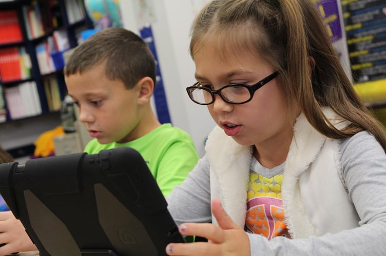 Children are spending too much time on screens rather than being active.