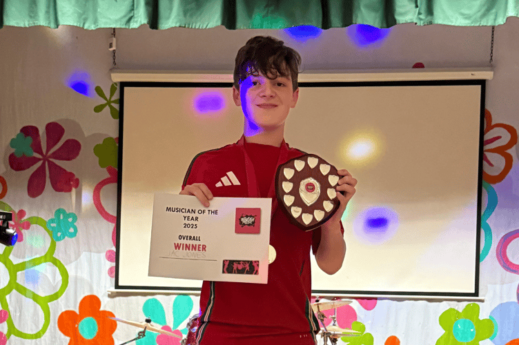 The overall winner of the 2025 Totaleigh Music Musician of the year was Jac Jones. Photo: Totaleigh Music