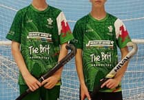 Dysinni hockey lads represent North Wales in Malvern