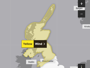 Gwynedd braces for Storm Floris: Yellow wind warning issued