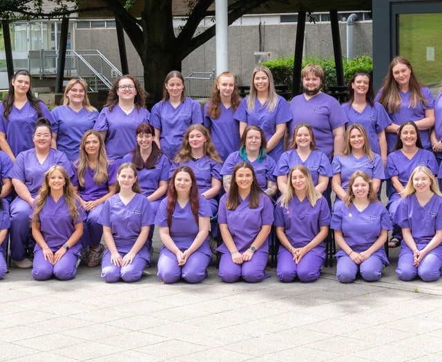 First ever nurses qualify from Aberystwyth University