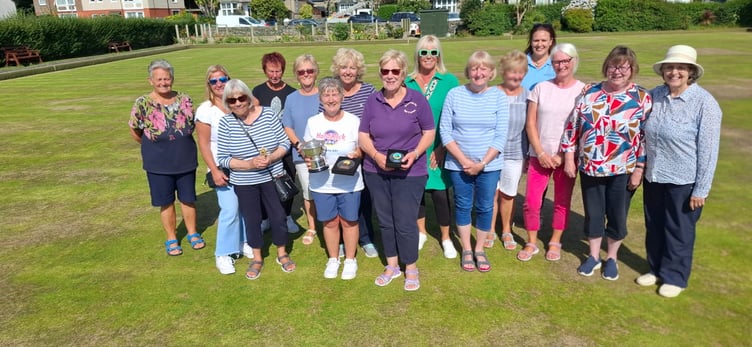 The annual Netta Irvine Rose Bowl Ladies Open Bowling competition was held at Barmouth bowling green on Saturday, 2 August