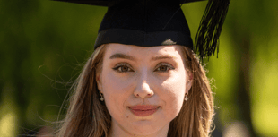 Ukrainian student excels at Lampeter with First Class Honours
