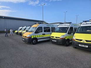 St John Ambulance vehicles sent to Ukraine frontline