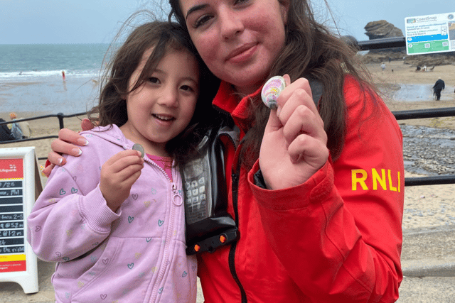Ceredigion lifeguard rescues five-year-old and grandmother