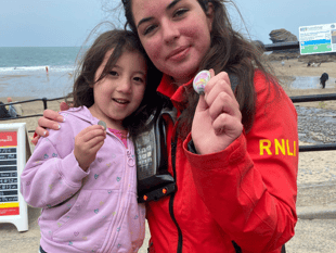 Ceredigion lifeguard rescues five-year-old and grandmother