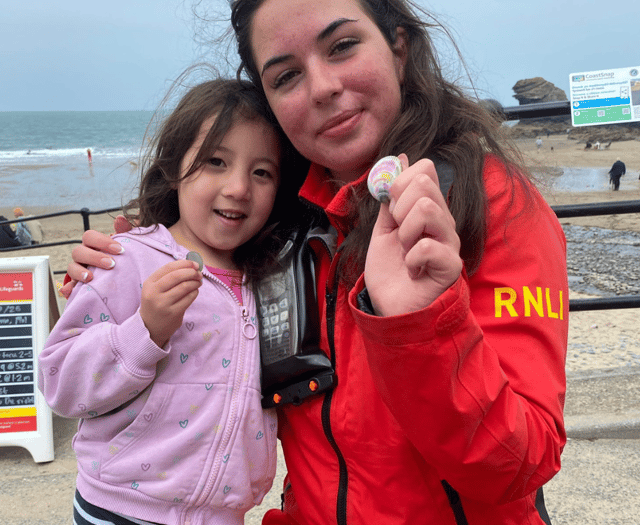 Ceredigion lifeguard rescues five-year-old and grandmother
