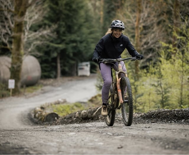 Biker raises over £20,000 in Dyfi Valley ‘Everest’ challenge