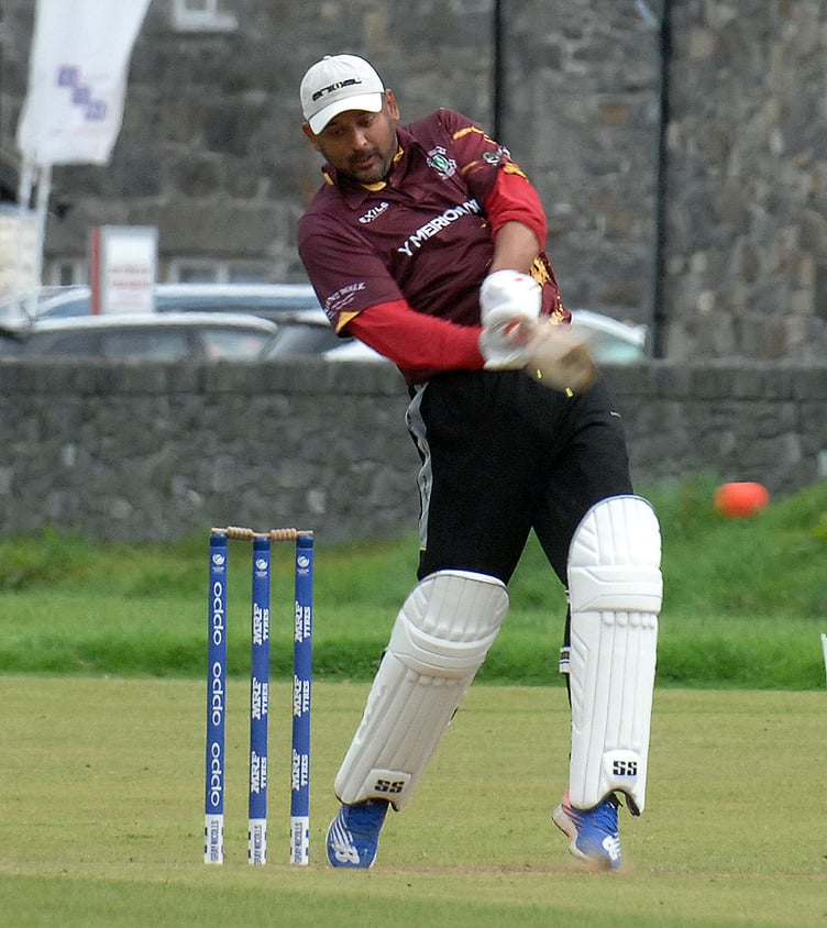 Anup Menon scored 119 not out for Dolgellau 2nds